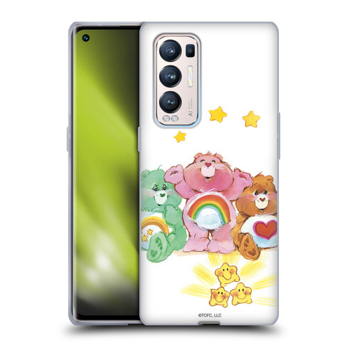 Care Bears Classic Group Soft Gel Case for OPPO Find X3 Neo / Reno5 Pro+ 5G