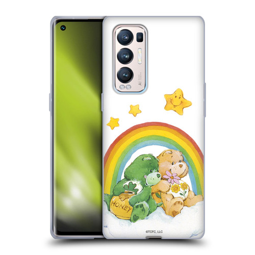 Care Bears Classic Rainbow 2 Soft Gel Case for OPPO Find X3 Neo / Reno5 Pro+ 5G