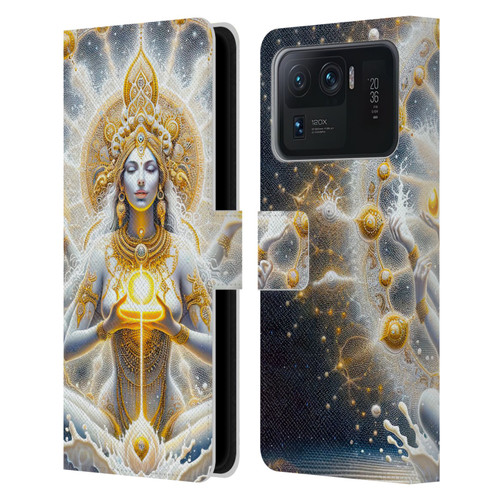 Shambhala Light Visionary Art Ethereal Graphics Goddess Leather Book Wallet Case Cover For Xiaomi Mi 11 Ultra