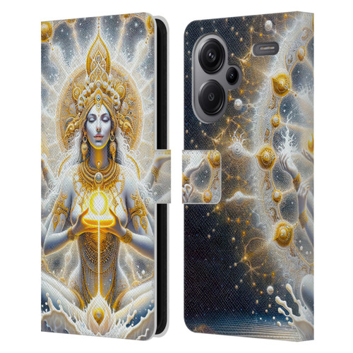 Shambhala Light Visionary Art Ethereal Graphics Goddess Leather Book Wallet Case Cover For Xiaomi Redmi Note 13 Pro Plus 5G