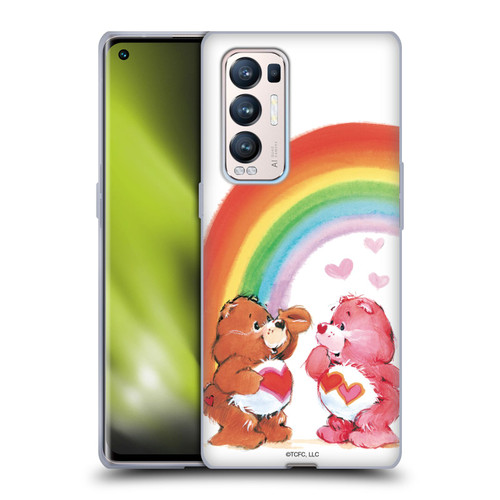 Care Bears Classic Rainbow Soft Gel Case for OPPO Find X3 Neo / Reno5 Pro+ 5G