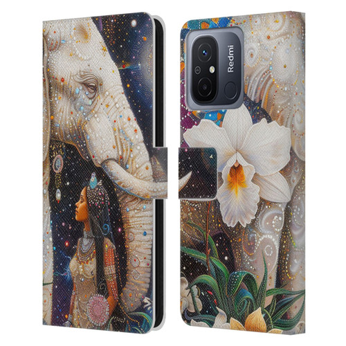 Shambhala Light Visionary Art Ethereal Graphics Gentle Giant Leather Book Wallet Case Cover For Xiaomi Redmi 12C