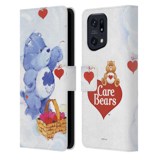 Care Bears Classic Grumpy Leather Book Wallet Case Cover For OPPO Find X5 Pro