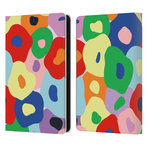 Ninola Colourful Prints Floral Leather Book Wallet Case Cover For Amazon Kindle Paperwhite 5 (2021)