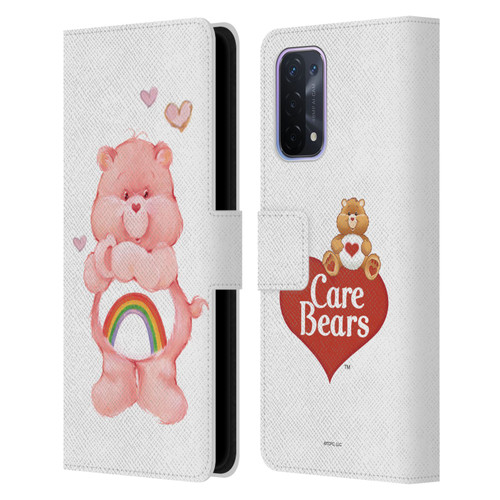 Care Bears Classic Cheer Leather Book Wallet Case Cover For OPPO A54 5G
