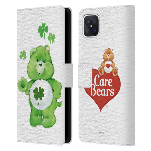 Care Bears Classic Good Luck Leather Book Wallet Case Cover For OPPO Reno4 Z 5G