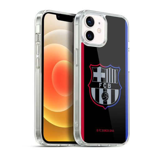 FC Barcelona 2024/25 Crest Kit Away Soft Gel Case for Apple iPhone 12 / iPhone 12 Pro & MagSafe