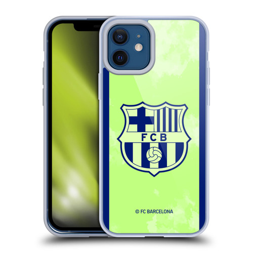 FC Barcelona 2024/25 Crest Kit Third Soft Gel Case for Apple iPhone 12 / iPhone 12 Pro & MagSafe