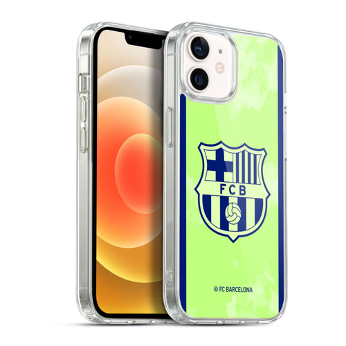 FC Barcelona 2024/25 Crest Kit Third Soft Gel Case for Apple iPhone 12 / iPhone 12 Pro & MagSafe