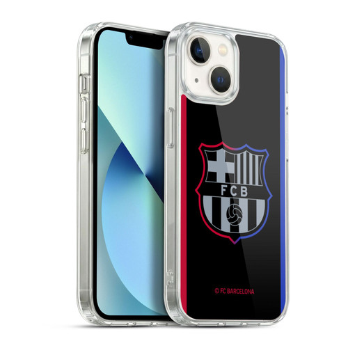 FC Barcelona 2024/25 Crest Kit Away Soft Gel Case for Apple iPhone 13