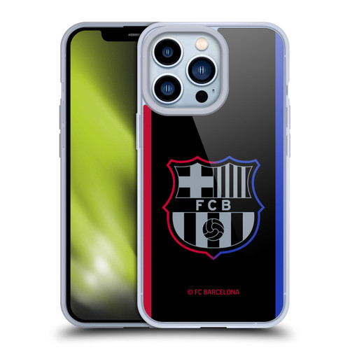 FC Barcelona 2024/25 Crest Kit Away Soft Gel Case for Apple iPhone 13 Pro & MagSafe