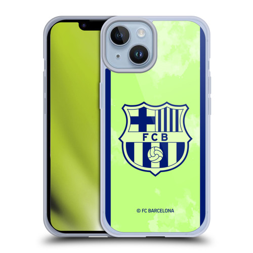 FC Barcelona 2024/25 Crest Kit Third Soft Gel Case for Apple iPhone 14