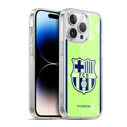 FC Barcelona 2024/25 Crest Kit Third Soft Gel Case for Apple iPhone 14 Pro & MagSafe