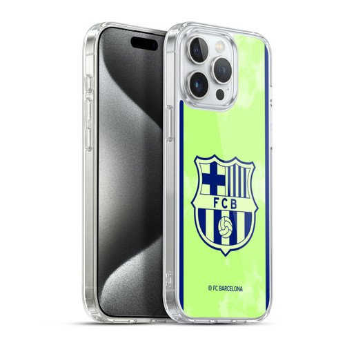 FC Barcelona 2024/25 Crest Kit Third Soft Gel Case for Apple iPhone 15 Pro Max & MagSafe