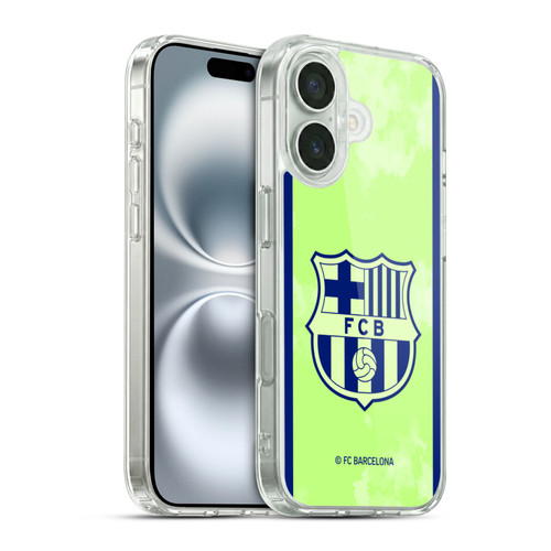 FC Barcelona 2024/25 Crest Kit Third Soft Gel Case for Apple iPhone 16 & MagSafe