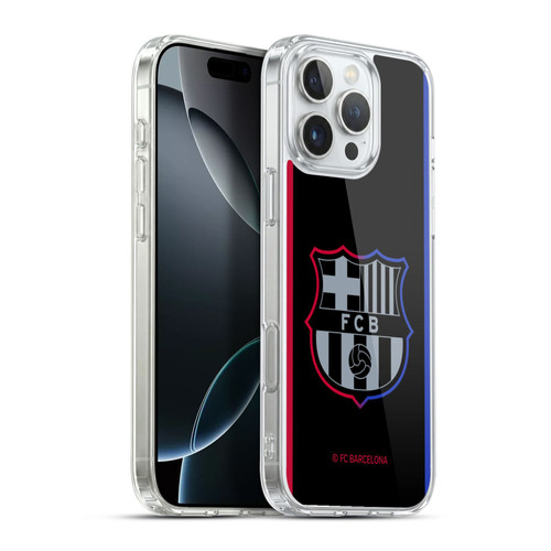 FC Barcelona 2024/25 Crest Kit Away Soft Gel Case for Apple iPhone 16 Pro Max & MagSafe