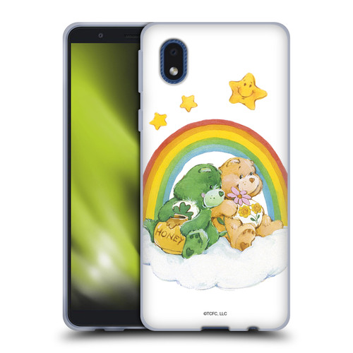 Care Bears Classic Rainbow 2 Soft Gel Case for Samsung Galaxy A01 Core (2020)