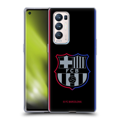 FC Barcelona 2024/25 Crest Kit Away Soft Gel Case for OPPO Find X3 Neo / Reno5 Pro+ 5G