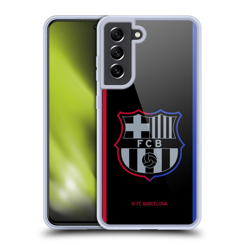 FC Barcelona 2024/25 Crest Kit Away Soft Gel Case for Samsung Galaxy S21 FE 5G