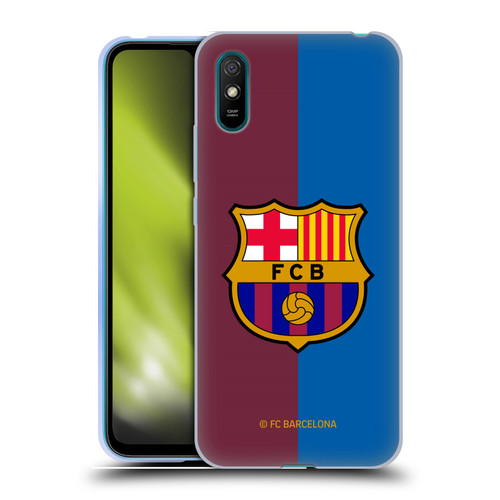 FC Barcelona 2024/25 Crest Kit Home Soft Gel Case for Xiaomi Redmi 9A / Redmi 9AT