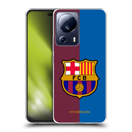 FC Barcelona 2024/25 Crest Kit Home Soft Gel Case for Xiaomi 13 Lite 5G