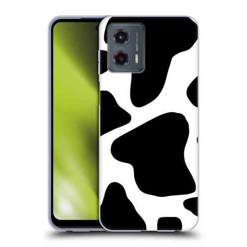 Grace Illustration Animal Prints Cow Soft Gel Case for Motorola Moto G (2023)