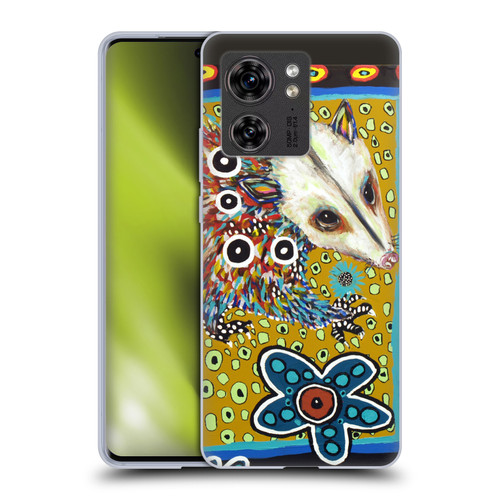 Mad Dog Art Gallery Animals Possum Soft Gel Case for Motorola Edge (2023)