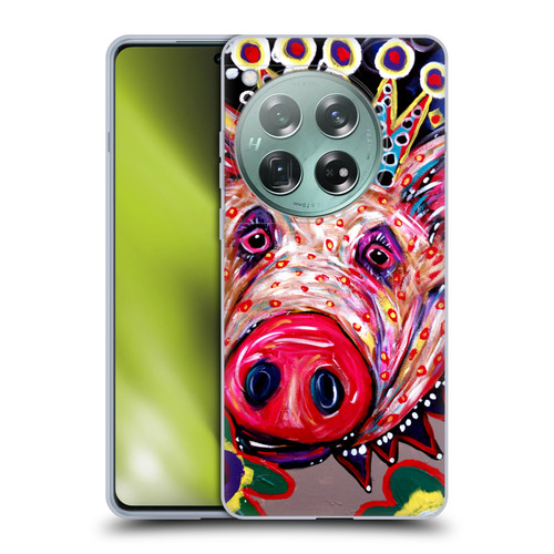 Mad Dog Art Gallery Animals Missy Pig Soft Gel Case for OnePlus 12