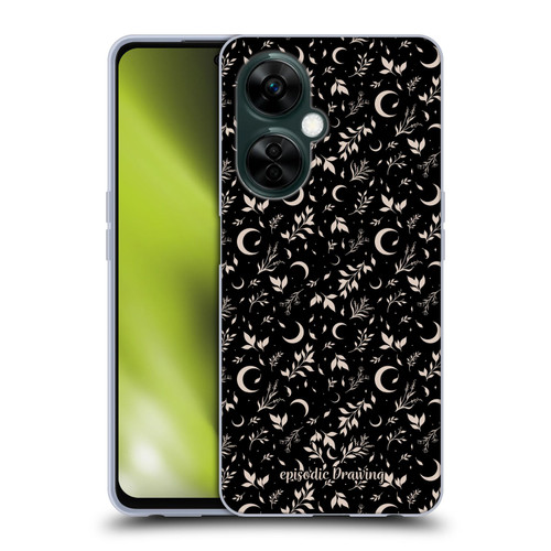 Episodic Drawing Florals & Serpents Moon Garden Soft Gel Case for OnePlus Nord N30
