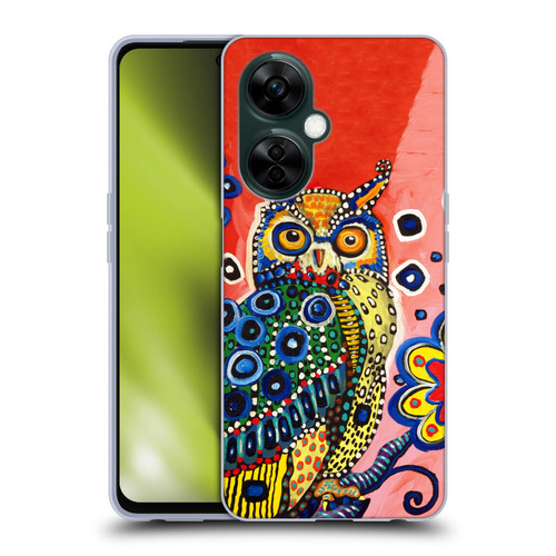 Mad Dog Art Gallery Animals Owl Soft Gel Case for OnePlus Nord N30