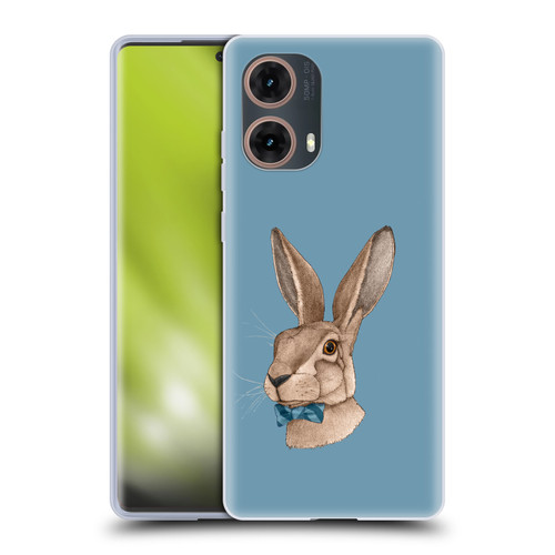 Barruf Animals Hare Soft Gel Case for Motorola Moto G85