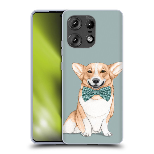 Barruf Dogs Corgi Soft Gel Case for Motorola Edge 50 Pro