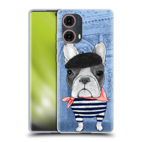 Barruf Dogs French Bulldog Soft Gel Case for Motorola Moto G85