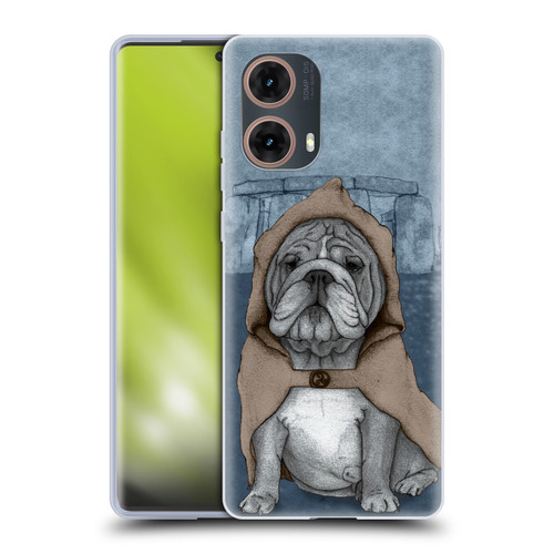 Barruf Dogs English Bulldog Soft Gel Case for Motorola Moto G85