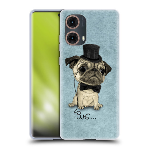 Barruf Dogs Gentle Pug Soft Gel Case for Motorola Moto G85