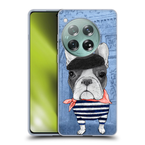 Barruf Dogs French Bulldog Soft Gel Case for OnePlus 12