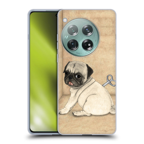 Barruf Dogs Pug Toy Soft Gel Case for OnePlus 12