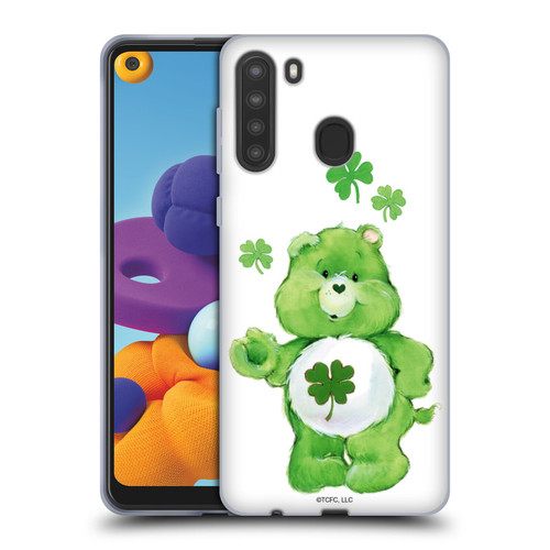 Care Bears Classic Good Luck Soft Gel Case for Samsung Galaxy A21 (2020)