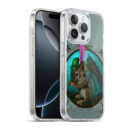 Ash Evans Animals Squirrel Soft Gel Case for Apple iPhone 16 Pro & MagSafe