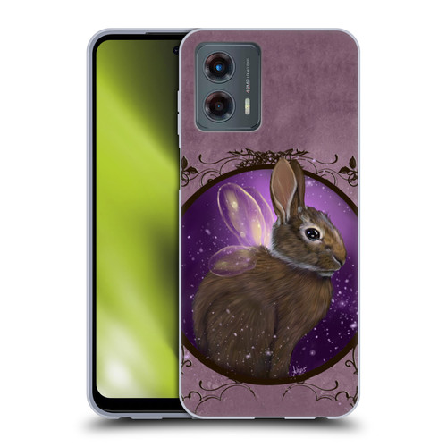 Ash Evans Animals Rabbit Soft Gel Case for Motorola Moto G (2023)