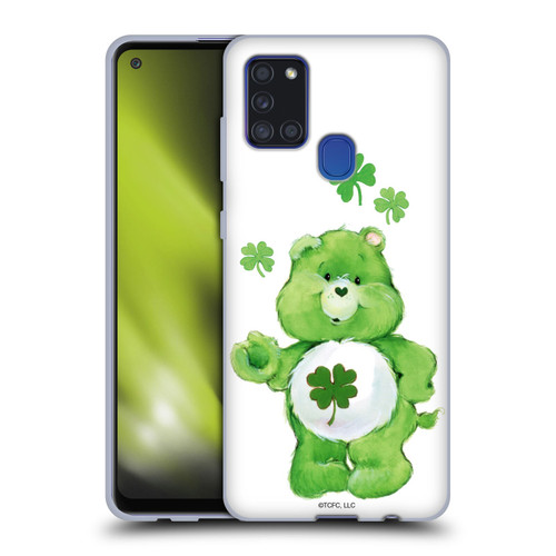 Care Bears Classic Good Luck Soft Gel Case for Samsung Galaxy A21s (2020)