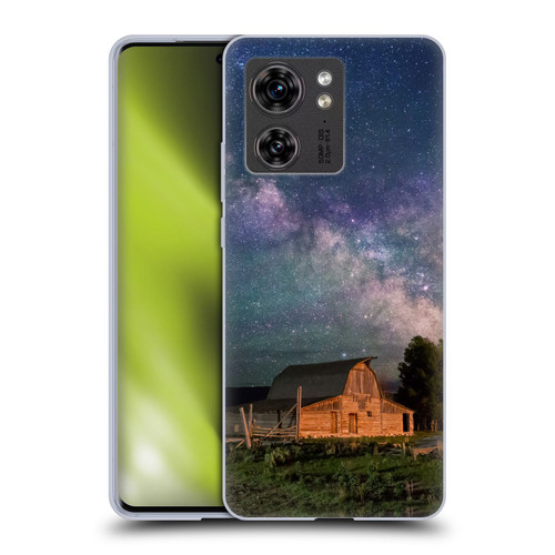 Royce Bair Nightscapes Grand Teton Barn Soft Gel Case for Motorola Edge (2023)