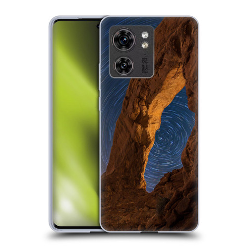 Royce Bair Nightscapes Star Trails Soft Gel Case for Motorola Edge (2023)