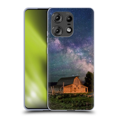 Royce Bair Nightscapes Grand Teton Barn Soft Gel Case for Motorola Edge 50 Pro