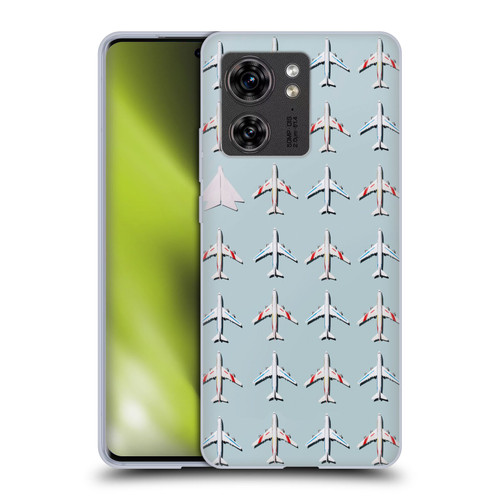 Pepino De Mar Patterns 2 Airplane Soft Gel Case for Motorola Edge (2023)
