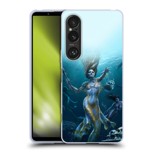 Tom Wood Fantasy Mermaid Hunt Soft Gel Case for Sony Xperia 1 VI 5G