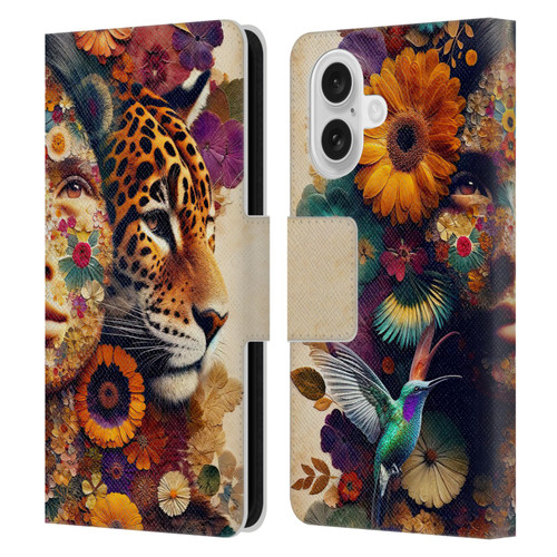 Shambhala Light Visionary Art Celestial Graphics She Is Life Leather Book Wallet Case Cover For Apple iPhone 16