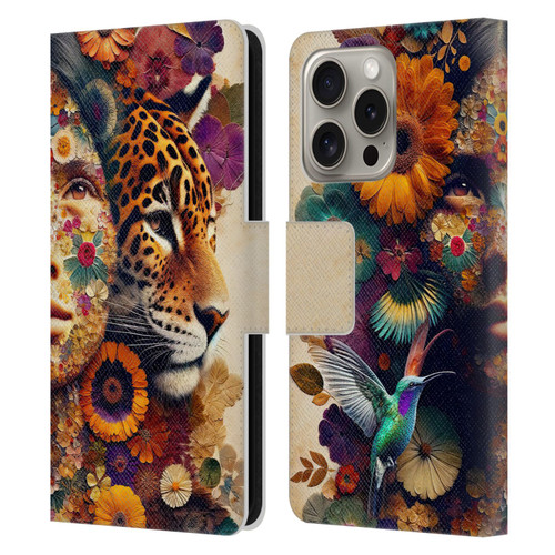 Shambhala Light Visionary Art Celestial Graphics She Is Life Leather Book Wallet Case Cover For Apple iPhone 16 Pro