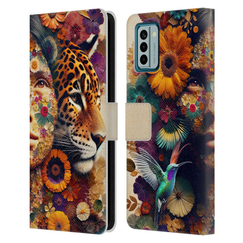 Shambhala Light Visionary Art Celestial Graphics She Is Life Leather Book Wallet Case Cover For Nokia G42