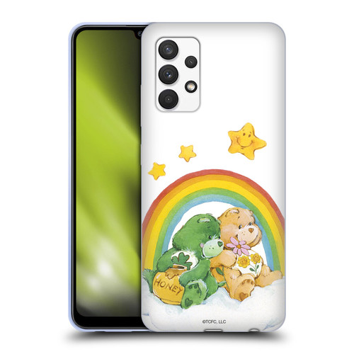 Care Bears Classic Rainbow 2 Soft Gel Case for Samsung Galaxy A32 (2021)